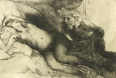Jupiter et Antiope, vers 1659