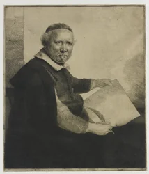 Lieven Willemsz. van Coppenol, maître-lettrier : la grande planche
