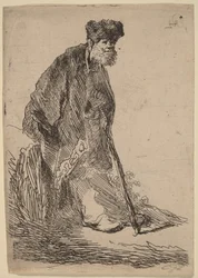 Un homme vêtu d