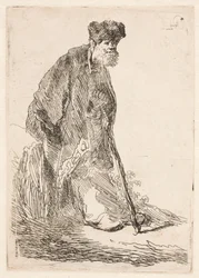 Un homme vêtu d