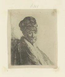 Homme avec un grand chapeau