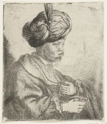 Homme avec turban