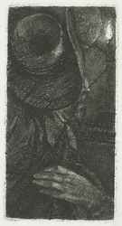 Pieter Haaringh : mains et chapeau