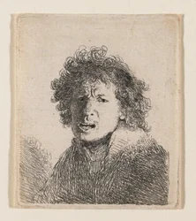 Autoportrait comme si je criais