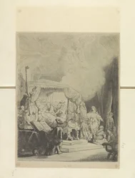 Lit de mort de Maria