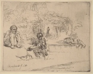 Les Baigneuses
