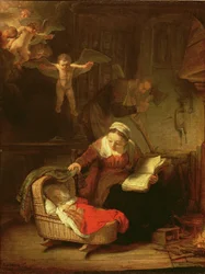 La Sainte Famille, c.1645