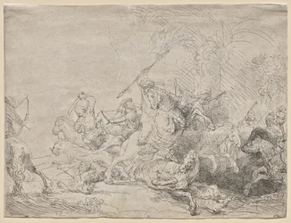 La grande chasse au lion