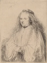La petite mariée juive (Saskia en Sainte Catherine), 1638