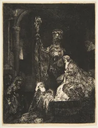La Présentation au Temple dans le style sombre, vers 1654