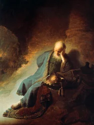 Le prophète Jérémie pleurant la destruction de Jérusalem, 1630