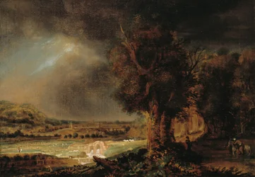 Paysage avec le Bon Samaritain