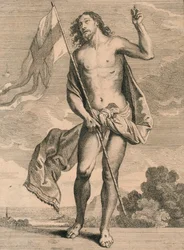 Christ ressuscité, milieu du 17e siècle