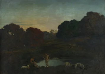 Scène pastorale