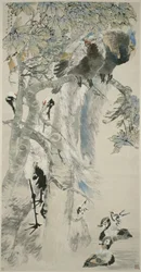 Les Cinq Vertus, dynastie Qing
