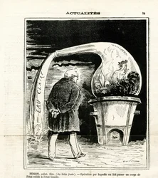 Illustration de Jules Renard Draner (1833-1926) dans Le Charivari