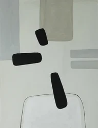 Formes minimalistes en suspension