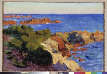 Les rochers rouges à Agay