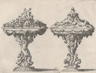 Deux tasses, 16e-17e siècle