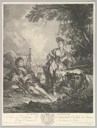 Le Berger récompensé, 18ème siècle