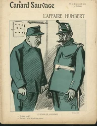Illustration de Hermann-Paul (1864-1940) pour la couverture de Le Canard Sauvage, No. 21