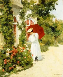 Le Parasol Rouge, 1891