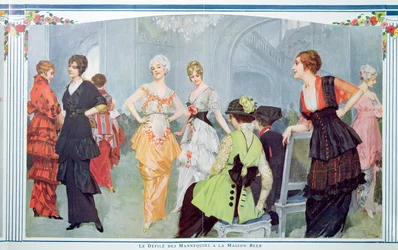 Défilé de mode à la Maison Beer, de 