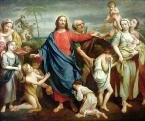 Laissez venir à moi les petits enfants, et ne les empêchez pas, 1746
