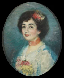 Portrait de Mme Amouroux, la belle-sœur de l