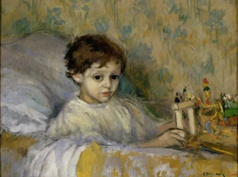 Enfant malade (Octavi, le fils de l