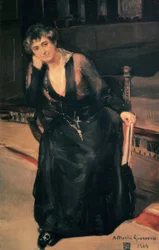 Portrait of Ms. María Guerrero