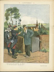 Illustration de Ricardo Flores (1878-1918) dans Le Lire