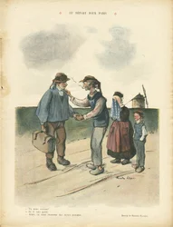 Illustration de Ricardo Flores (1878-1918) dans Le Rire
