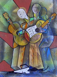 Les guitaristes cubistes