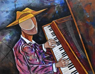 Le pianiste cubiste
