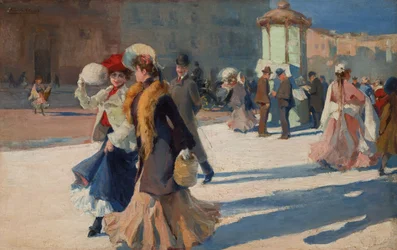 Marcher dans les rues de Paris