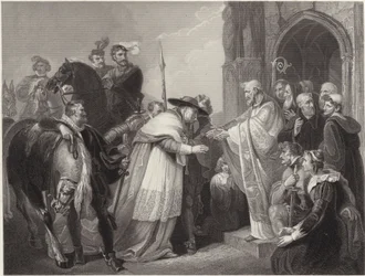 Le cardinal Wolsey à l
