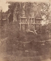 Temple de Hallibeed, Inde, 1856-1857 (photo)