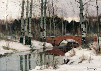 Dégel à Gatchina, 1897