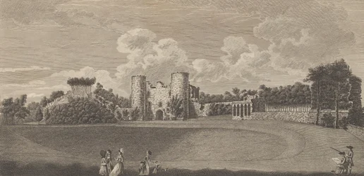 Château de Tunbridge dans le comté de Kent, d