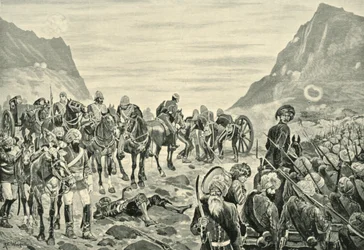 Attaque dans la Vallée de Kuram, 1901