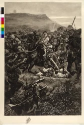 Attaque de cavalerie