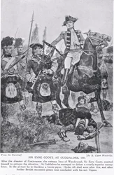 Sir Eyre Coote à Cuddalore, illustration de 