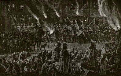 La Marche de la Garde, illustration de 