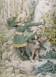 Croquis de Robin des Bois, 1852