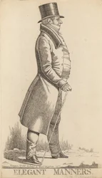 Charles Manners Sutton; 1er Vicomte Canterbury; Manners élégant