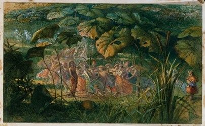 Danse des fées dans une clairière