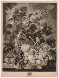 Une pièce de fruits, 1781
