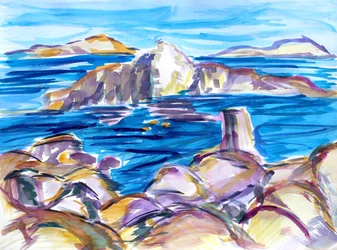 Rochers et reflets, 2019