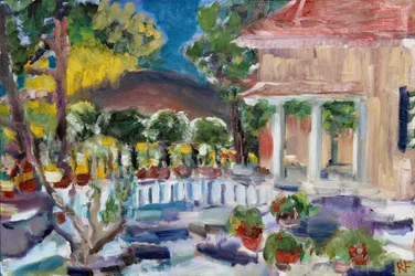Porche de la maison Vallejo, 2016